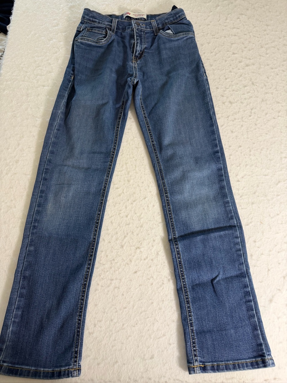Levi's kid's Straight-Leg Jeans in Indigo Blue